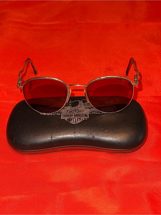 Harley-Davidson Accessories - VTG Harley Davidson Prescription Sunglasses Gold Tone
